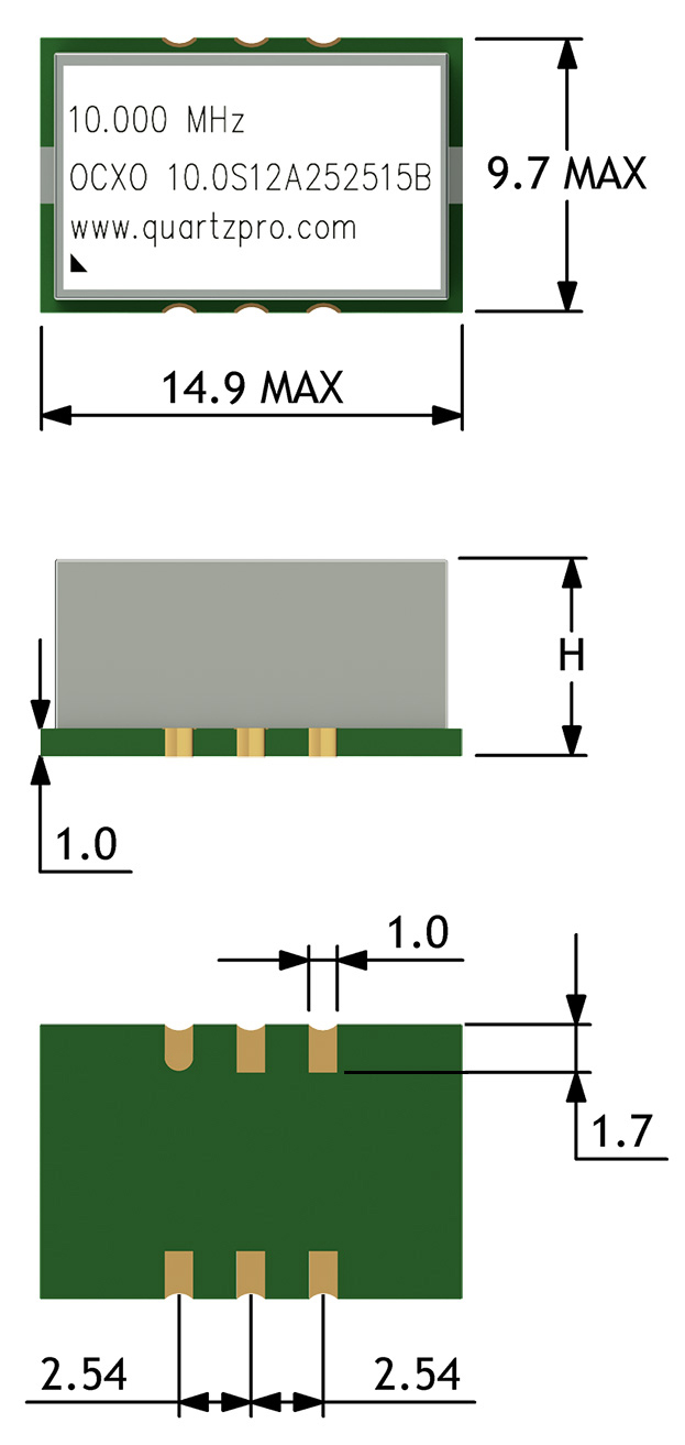 OCXO 10 MHz CMOS